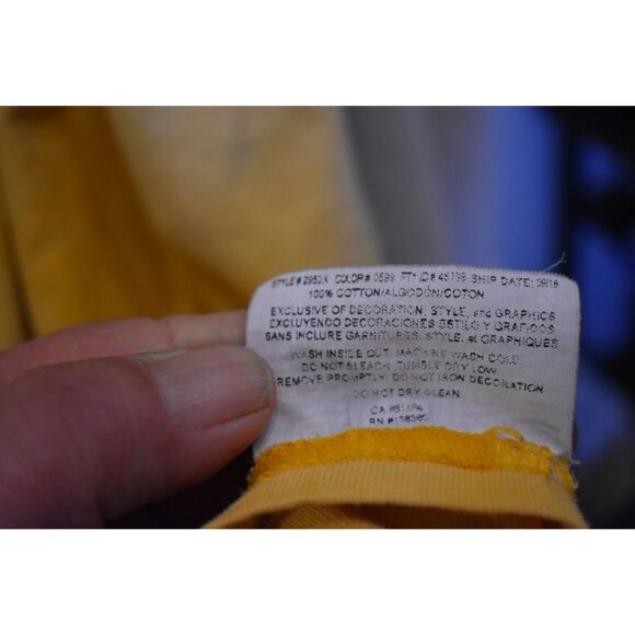 Men's NBA Los Angeles Lakers LeBron James Bleach Dye T-shirt Size XXL - Picture 4 of 5